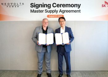 Tovább erősít az amerikai piacon az SK On: 9 gigawattórás LFP-cellaszállítási  megállapodást írt alá a NeoVolta Powerrel